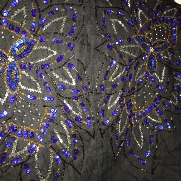 Beaded Black Bolero - Picture 10 of 13